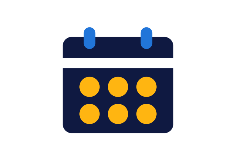 An illustration of a calendar