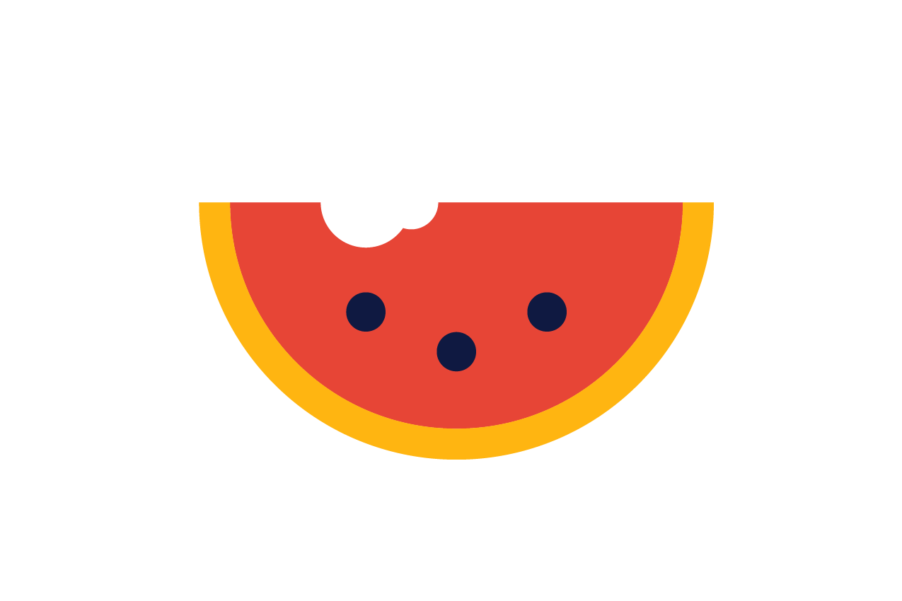 An illustration of watermelon