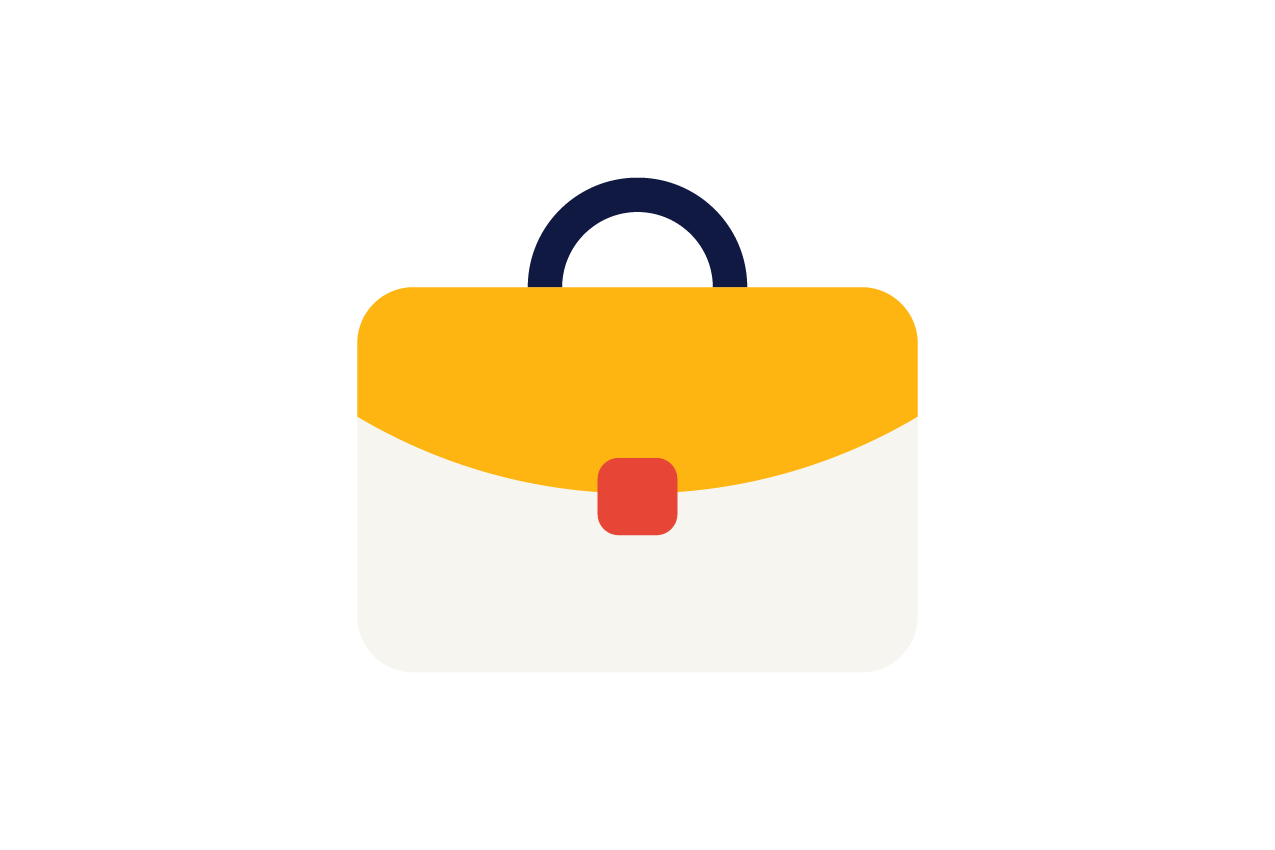 An illustration of a briefcase