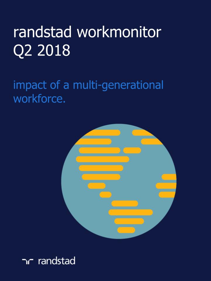 an image of a globe for randstad workmonitor Q2 2018