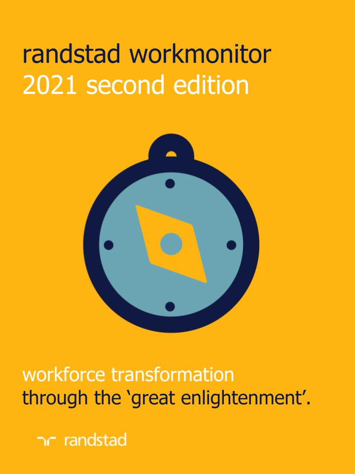 randstad workmonitor 2021 second edition