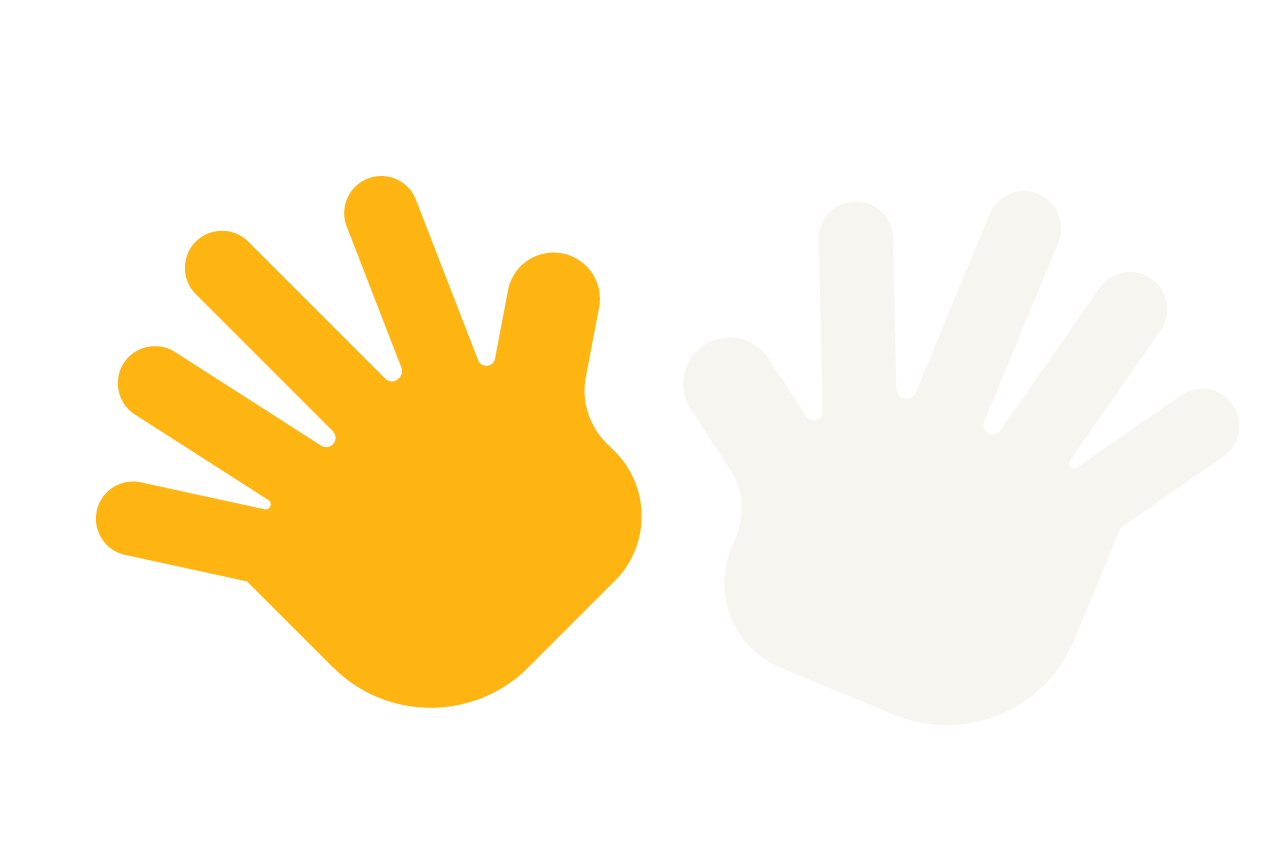 An illustration of a child's hands