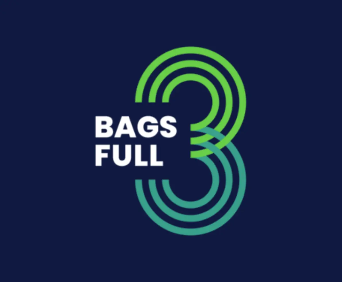 3 bags full logo