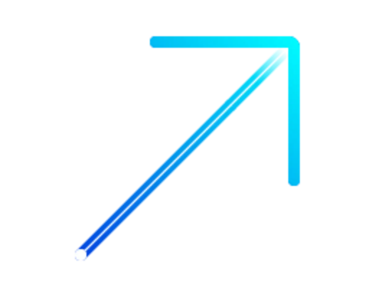 an illustration of an arrow going up