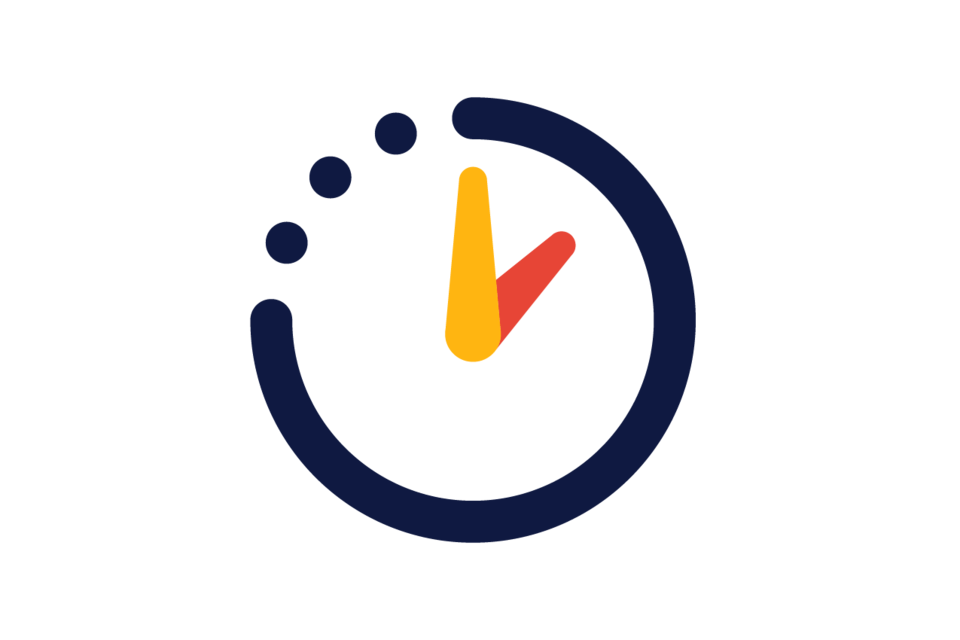 An illustration of a clock